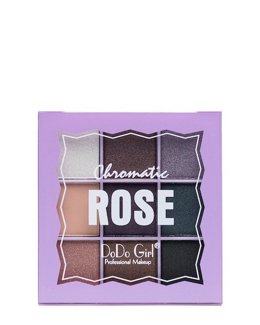 Тени для век DoDo Girl 9 цветов ROSE, (04)