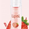 TUZ  Натуральное фруктовое масло-блеск для увлажнения и питание губ, клубника