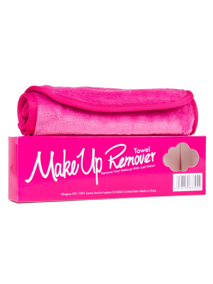 MakeUp Remover Умная ткань, салфетка для снятия макияжа, розовая