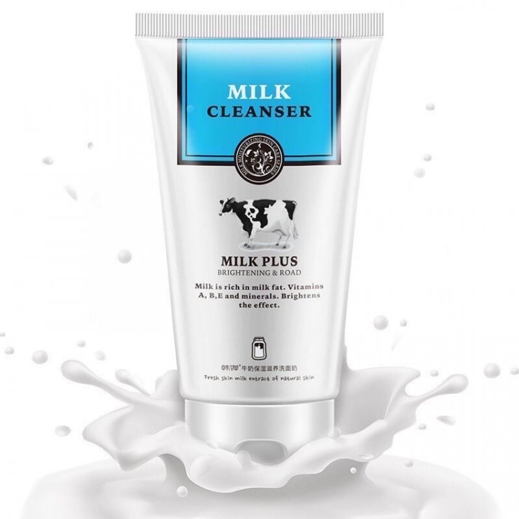 ROREC Пенка молочная для умывания с отбеливающим эффектом Milk Face Cleanser, 100гр