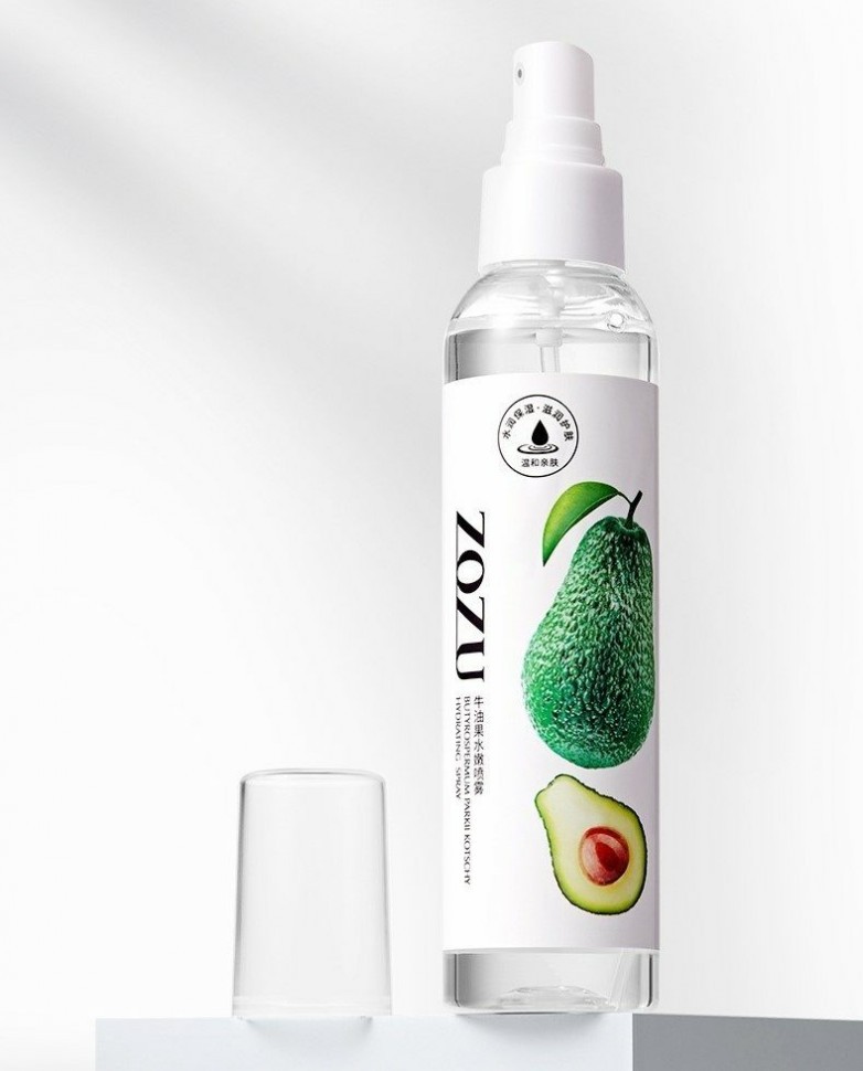 ZOZU Увлажняющий спрей для лица с экстрактом авокадо 150мл.